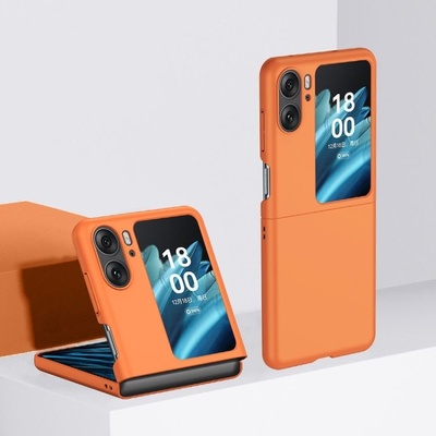 Púzdro Plastový Magic Color Case Oppo Find N2 Flip oranžové