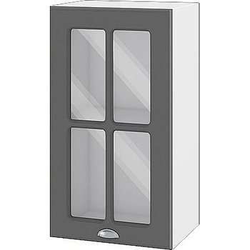 ИРИМ Горен кухненски шкаф Сити БФ-Цимент мат-06-102 40 см