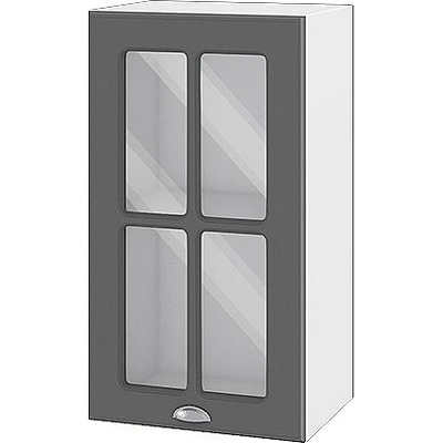 ИРИМ Горен кухненски шкаф Сити БФ-Цимент мат-06-102 40 см