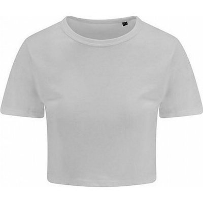 Just Ts Dámský crop top JT006 Solid White