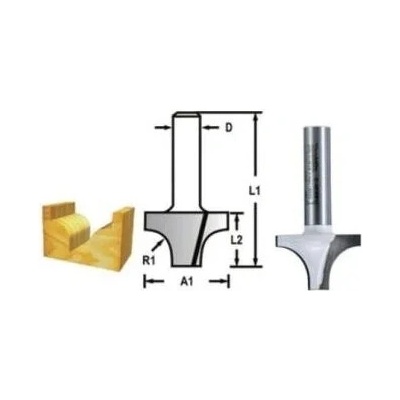 Makita D-48169 profilová fréza