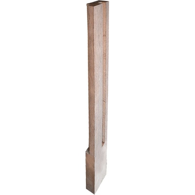 DITON Plotový systém QUICK WALL WOOD Velikost: 25 × 11 × 320, Varianta: Quick wall wood - sloupek dělený rohový 240 Dub světlý, Povrch: natur, reliéfní