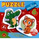 Alexander Puzzle 6v1 Zvířátka 2-7 dílků
