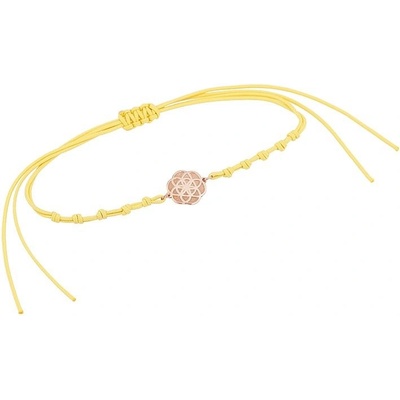 Eppi Povrázkový joga náramok Kvet života BR46859