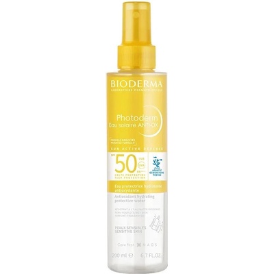 Bioderma Photoderm Eau solaire ANTI-OX opaľovací sprej SPF 50 200 ml