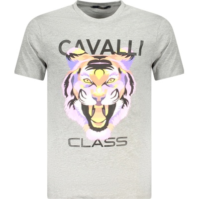 Cavalli class s krátkym rukávom šedé