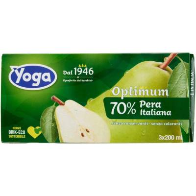Yoga Hruškový džús 3 x 200 ml