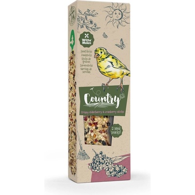 Witte Molen Country tyčinky černý bez & brusinky 60 g