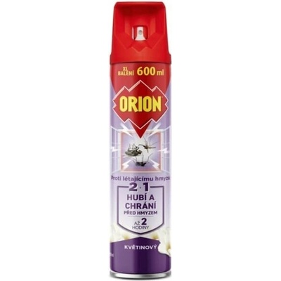 Orion spray 2v1 proti lietajúcemu hmyzu kvetinový 600 ml