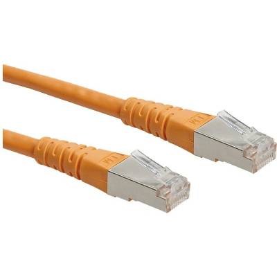 Roline 21.15.1397 RJ45, CAT 6 S/FTP, 15m, oranžový