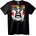 NOONEBRAND Тениска Изкривен монстър - 5XL, White