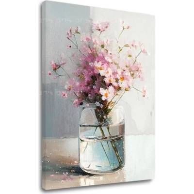 Dizajnová dekorácia na plátne Krehká elegancia | rôzne rozmery - 30x40 cm