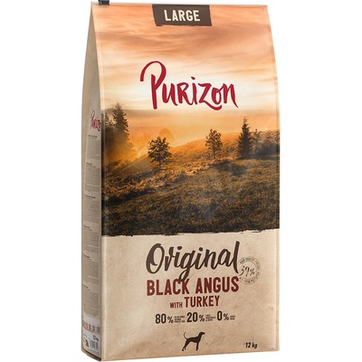 Purizon Large Adult Black Angus s krocanem 2 x 12 kg