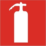 PREVENTA СТИКЕР ПОЖАРОГАСИТЕЛ 12х12см (f006-s12)