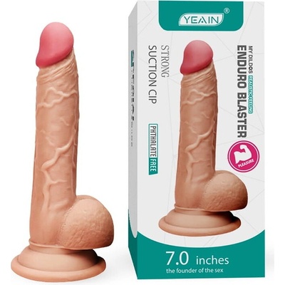 VšeNaSex.cz Gelový penis s přísavkou Enduro Blaster Dildo