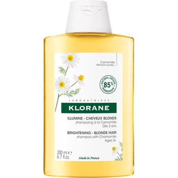 Klorane Chamomile Озаряващ шампоан, 200 ml