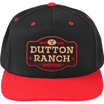 Yellowstone Dutton Ranch Premium Black/Red HYBRIS PM-91-YSTN9902-CB35-BKRD
