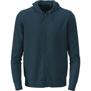 Stedman classic zip hoodie st4500 / Унисекс суичър с цип - тъмносин xl (st4500navxl)
