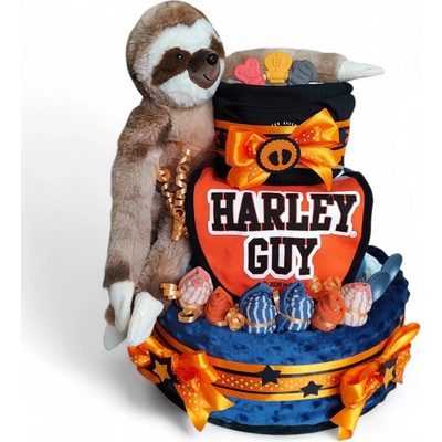 BabyTorta trojposchodová plienková torta pre bábätko HARLEY