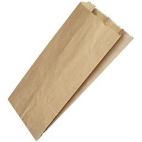 COpack - Svačinové papírové sáčky hnědé KRAFT 1 kg ( 12+5 x 28 cm) (100 ks)