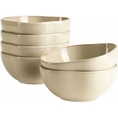 Mäser Súprava misiek 16 cm béžová CORDELIA 6 ks