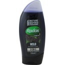 Sprchové gely Radox Men Feel Wild Blackberry & Ginger 2v1 sprchový gel 250 ml