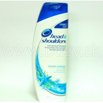 Head & Shoulders Ocean Energy šampón proti lupinám pre vlasy plné života 400 ml