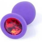  Small anal plug decorative silicone crystal 8cm - mallbg - 19,11 лв