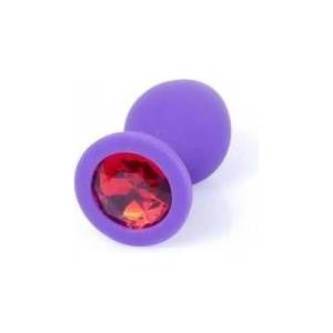  Small anal plug decorative silicone crystal 8cm - mallbg - 19,11 лв