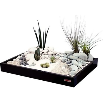 Croci Zen Artist - Поставка за растения, 52х40 см. - черна