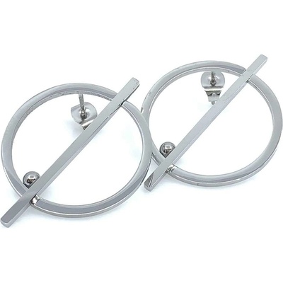 Jan Kos jewellery náušnice z oceli 12115114
