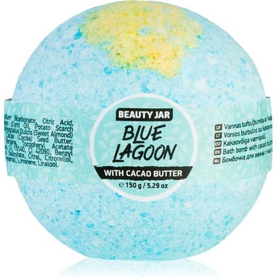 Beauty Jar Blue Lagoon бомбичка за вана с какаово масло 150 гр