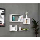 Asir SADA 4x Nástenná polica BABI biela AS0608