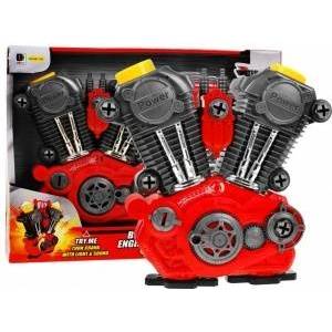 Ramiz Trimmed Car Engine for Kids 3+ Interactive Effects + Moving Elements + Tools