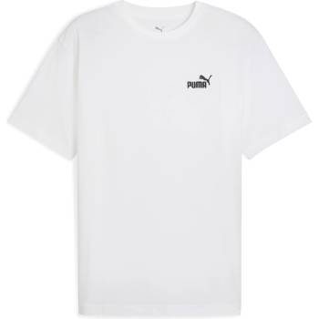 PUMA Тениска Puma Men's Relaxed Small No. 1 Logo T-Shirt - Puma White