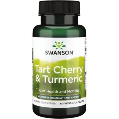 Swanson Tart Cherry & Turmeric [60 капсули]