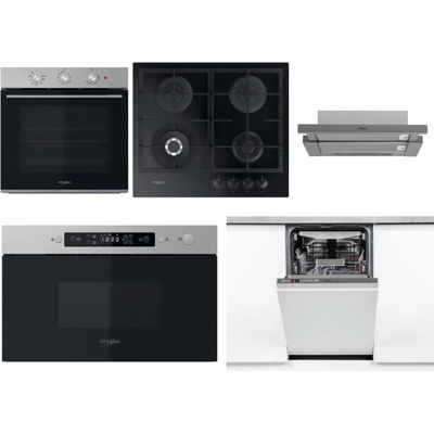 Set Whirlpool OMK38HU0X + GOFL 629/NB1 + AKR 749/1 IX + MBNA910X + WSIO 3O34 PFE X
