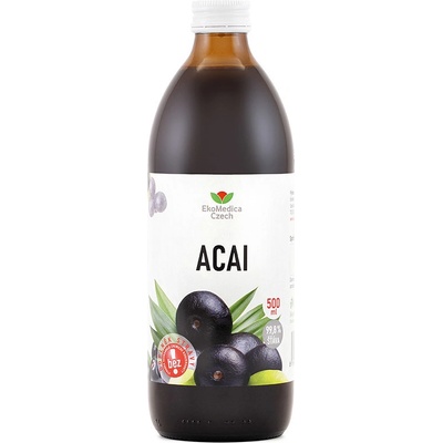 EkoMedica SK Acai 100% šťava z acai 0,5 l