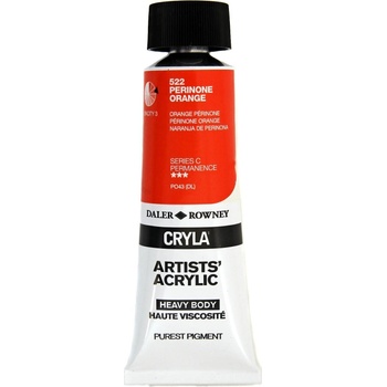 Daler-Rowney Cryla Artists’ АКРИЛНА боя Perinone Orange 75 ml 1 бр (125075522)