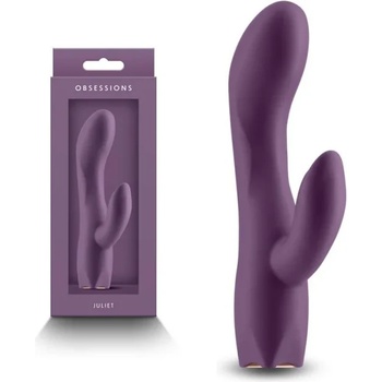 Image 1 of Вибратор с клитор стимулатор, 16, 1см. - Obsessions Juliet Dark (NSTOYS0996)