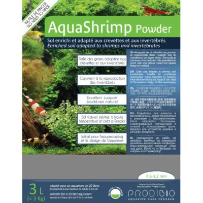 Prodibio AquaShrimp Powder 3 l + BacterKit Soil 6 ampér