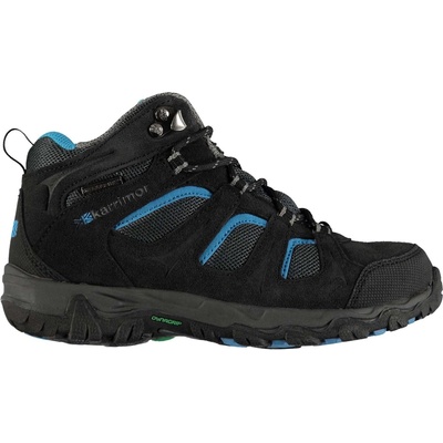 Karrimor Детски боти Karrimor Mount Mid Top Childrens Waterproof Walking Boots - Black/Blue