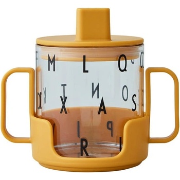 Design Letters Горчичножълта бебешка чаша Grow With Your Cup Grow with Your Cup - Design Letters (20103008MUSTARD)