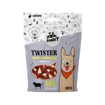 VetExpert Mr.Bandit pochoutka TWISTER jehněčí tyč 500 g