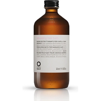 OWAY Organic Way Възстановяващ шамоан за суха изтощена коса O. Way Rebuilding Hair Bath 240ml