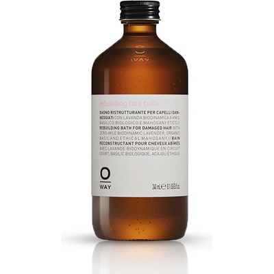 OWAY Organic Way Възстановяващ шамоан за суха изтощена коса O. Way Rebuilding Hair Bath 240ml