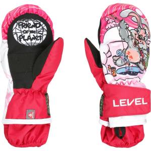 LEVEL Детски ръкавици LEVEL Kid's Animal Rec Gloves - Bordeaux - размер 0 (202-7337-0111)