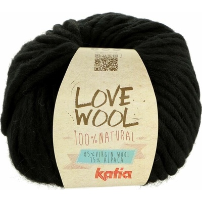 Katia Love Wool 108 čierna
