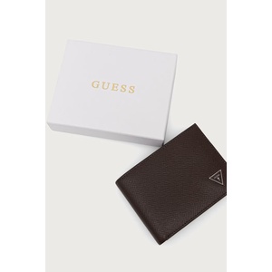 GUESS портфейл мъжки от кожа MILANO (SMMISB.LEA92)