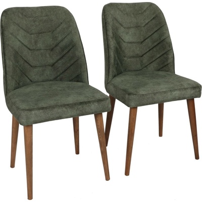 Kalune Design Dallas 558 V2 orech / zelená 2 ks
